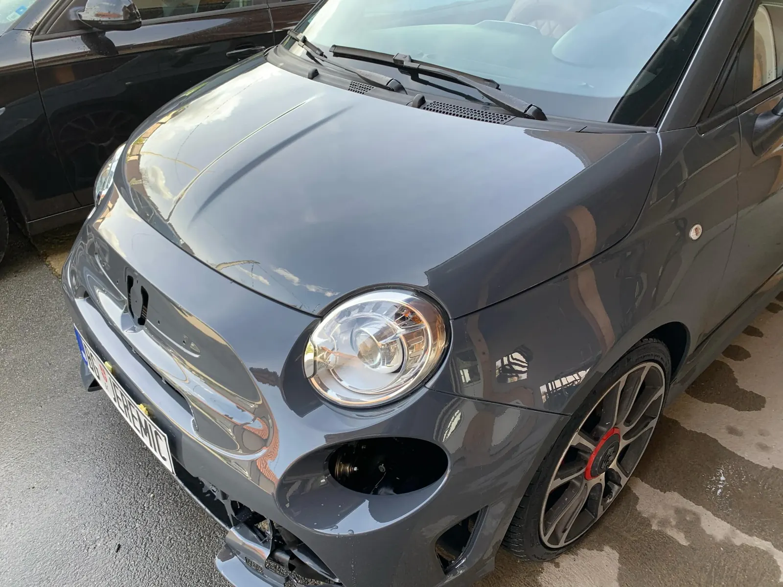 Radovi auto lakiranja Fiat 500 i druga vozila